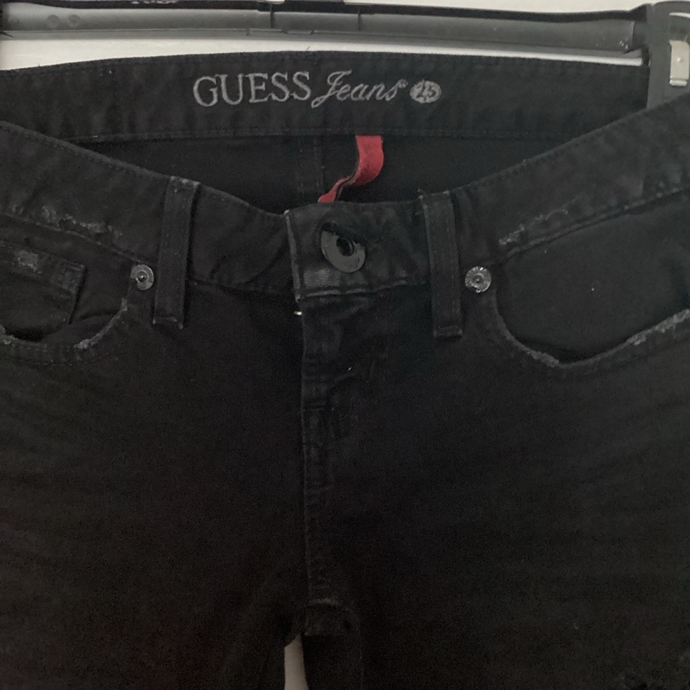 Skinny black jeans Guess